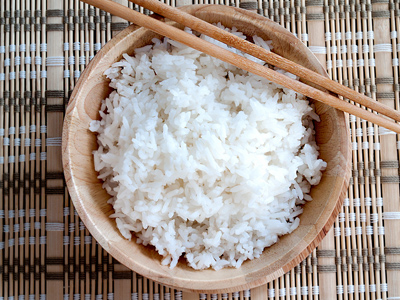 boiled rice